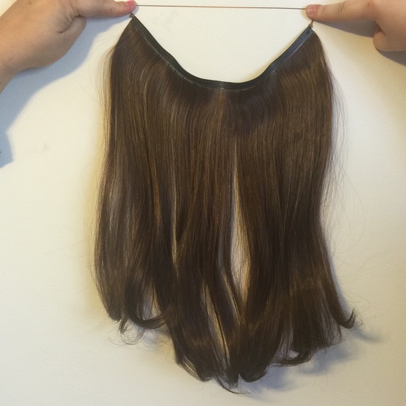 Secret extensions halo hair piece