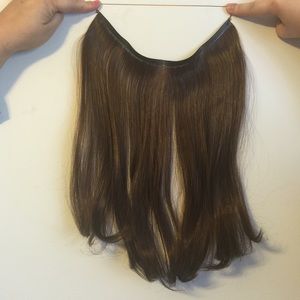 Secret extensions halo hair piece