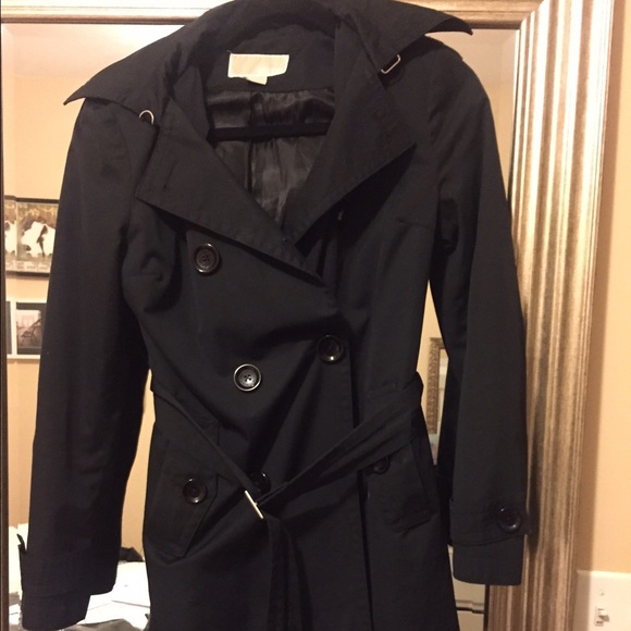 Michael Kors black Trench