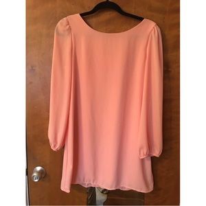 Tobi pink/coral dress