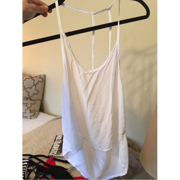 Brandy Melville white crop tanktop - Picture 1 of 2