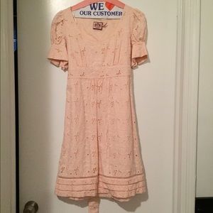 Pink Eyelet Juicy Couture Dress, size 2