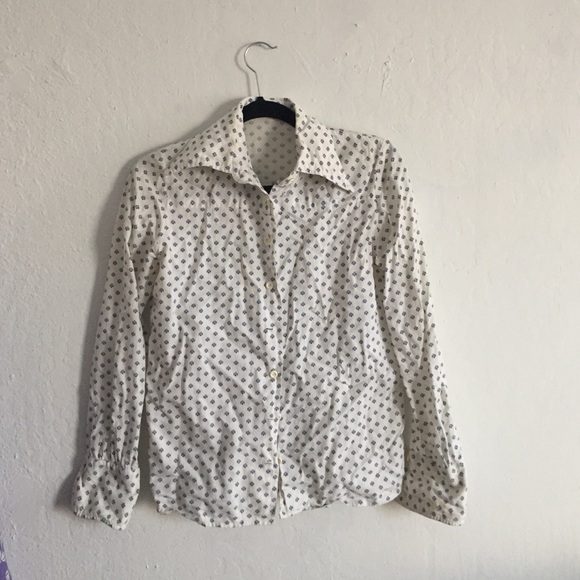 Vintage 1970s floral shirt.