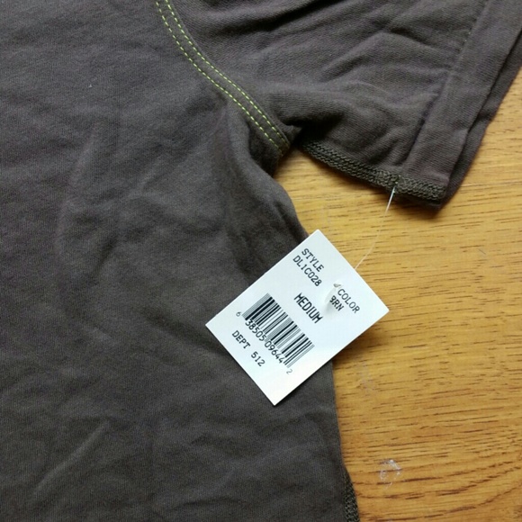 3 dots brown tee shirt - Picture 3 of 4