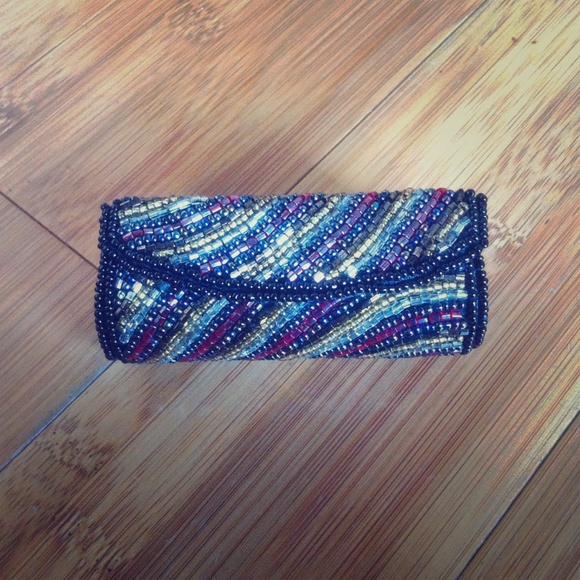 Fun beaded lip stick case