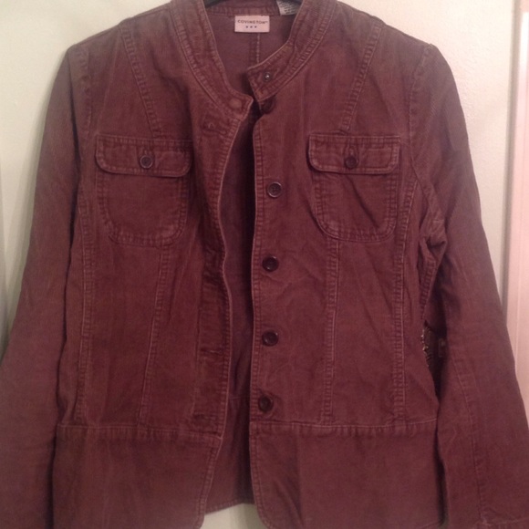Brown 2 Piece Corduroy set