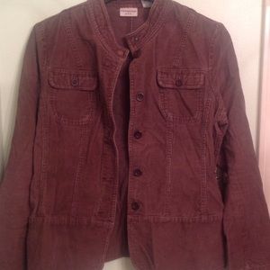 Brown 2 Piece Corduroy set