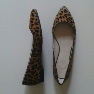 RESERVED Calf hair flats