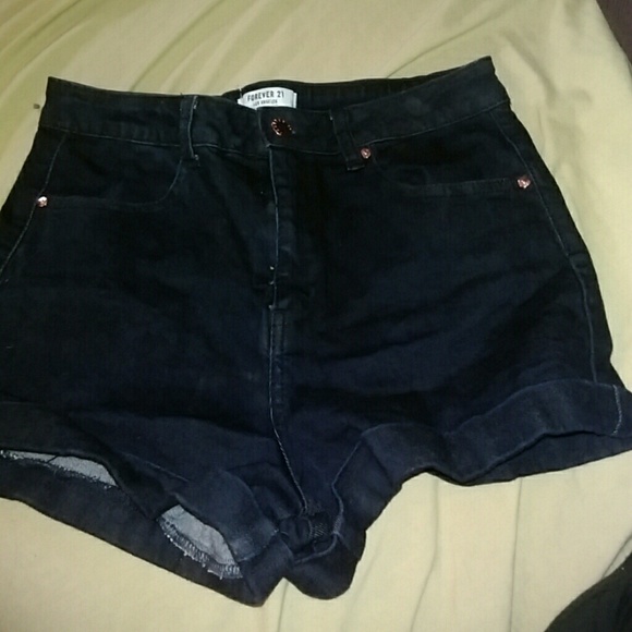 Dark high waisted jeans