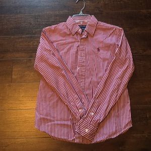 ladies slim fit polo button up shirt