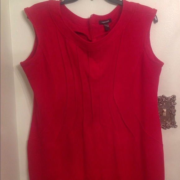 Red dress