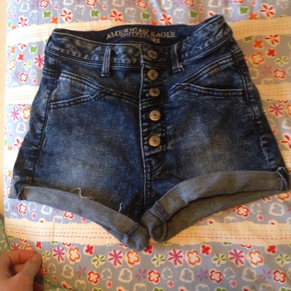 High waisted shorts