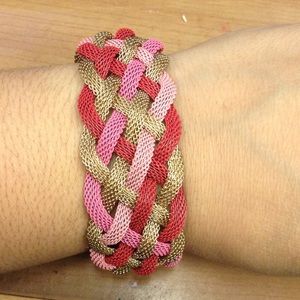 Multicolor weave bracelet