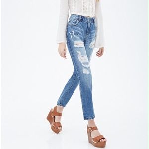 ❌RESERVED❌Forever 21 distressed boyfriend jeans