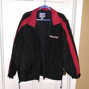 Tampa Bay Buccaneers black/red jacket size M