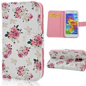 Samsung Galaxy s5 floral flip case