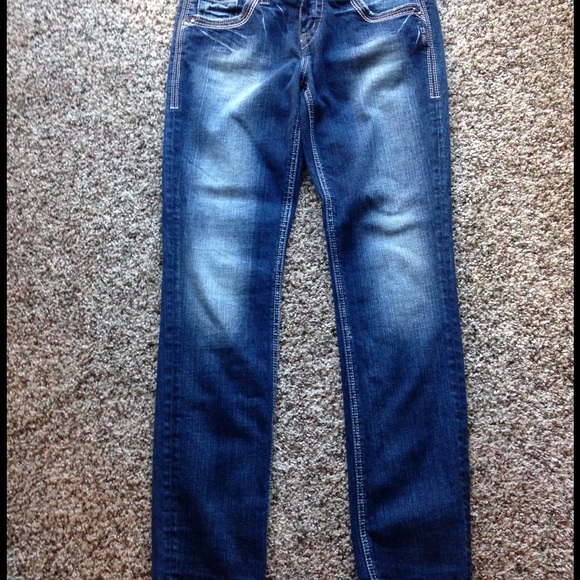 Silver Jeans Aiko Mid Slim Jeans w26/L29
