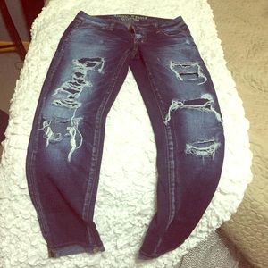 American Eagle Ripped Jeans