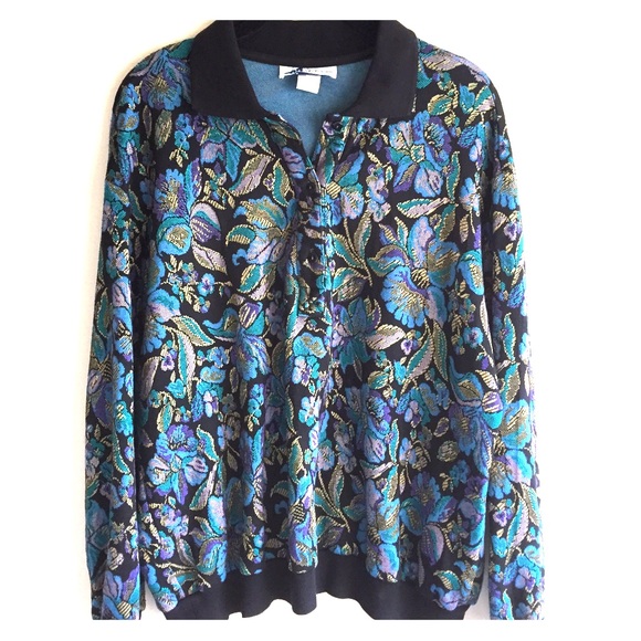 🚫SOLD🚫 FOR SALE ON ETSY - Retro Collared Sweater - Picture 1 of 1