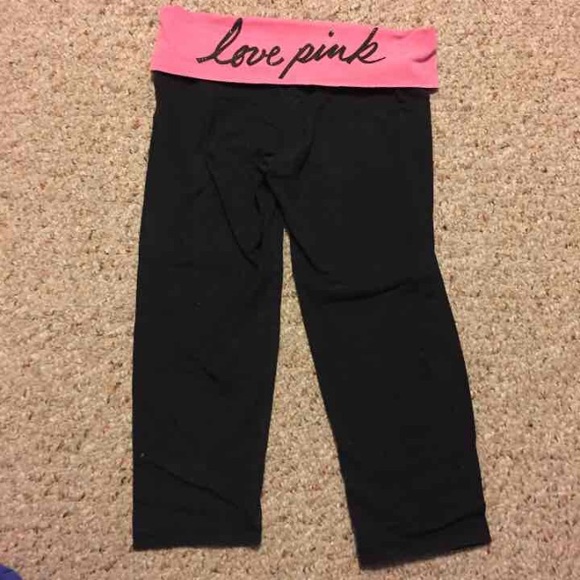 Victoria's Secret yoga pants cropped