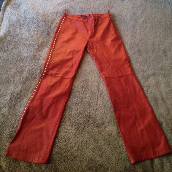 Steve Madden vintage leather pants