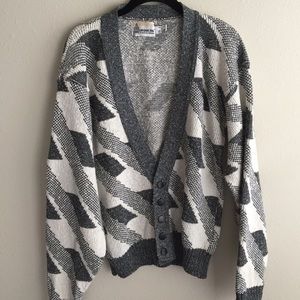 🚫SOLD🚫FOR SALE ON ETSY - Vintage Grey Cardigan