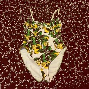 American apparel lemon swim suit!