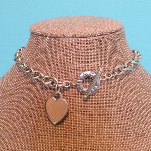 Tiffany & Co. Heart Tag Toggle Necklace
