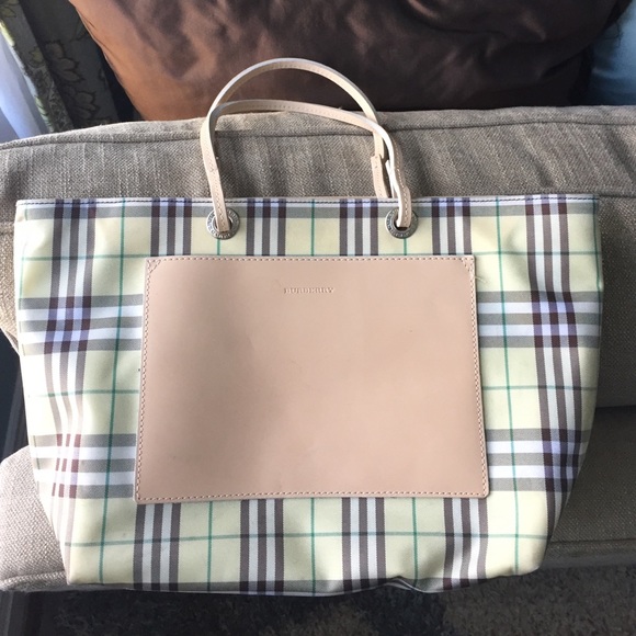 **SOLD** Burberry small tote