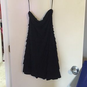 Express Tiered Ruffle Dress. XXS