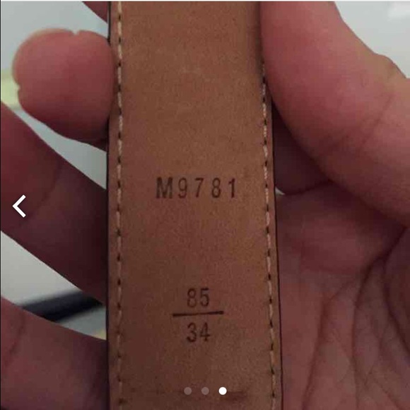 * SOLD Lv belt - Picture 3 of 3