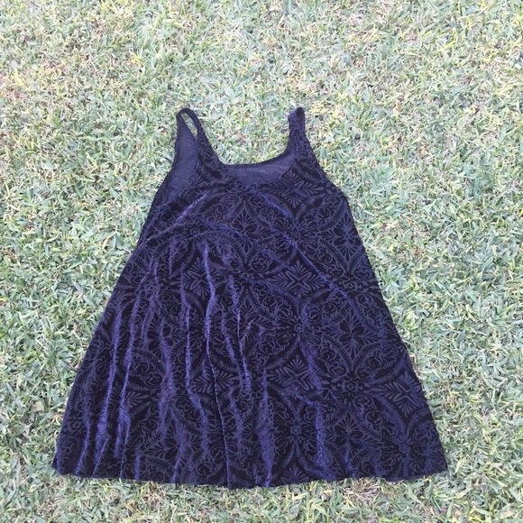 Blackmilk burned velvet baby doll dress/tank