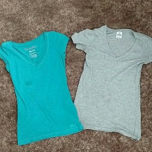 Pink and aeropostale vneck