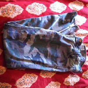 Camo Pants Textile by Elizabeth and James