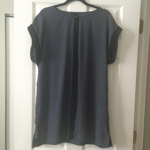 H&M Blue Printed Tunic