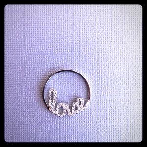 Origami owl love window plate