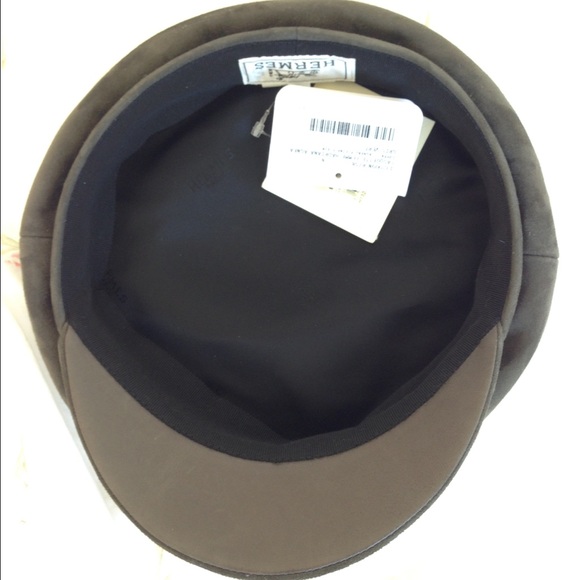 NEW Hermes hadriana navy hat