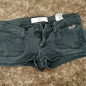 Hollister dark blue shorts
