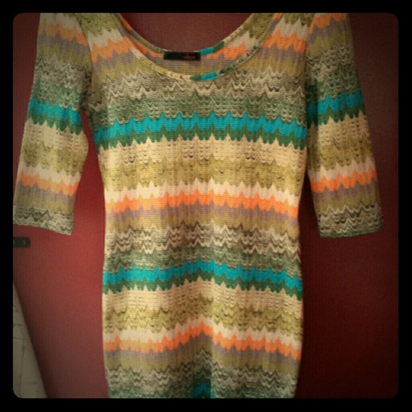 Mulit color dress by Oboe