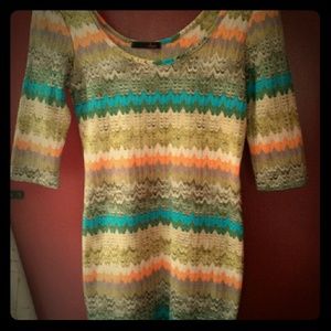 Mulit color dress by Oboe