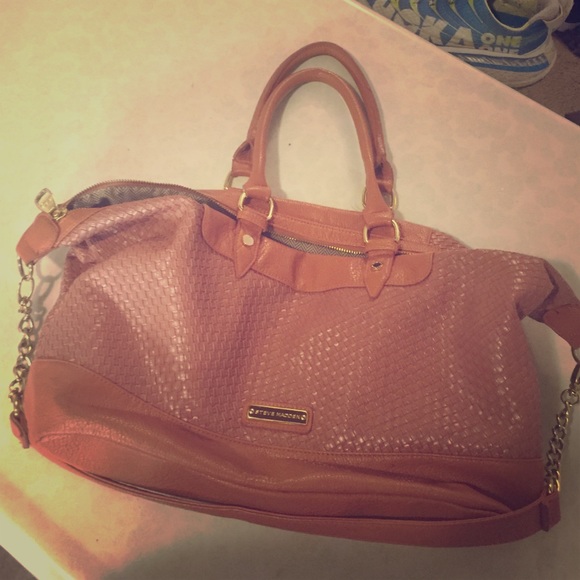 Steve Madden light blush pink bag