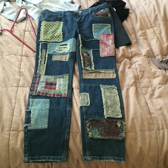 FP patchwork jeans - Picture 2 of 4