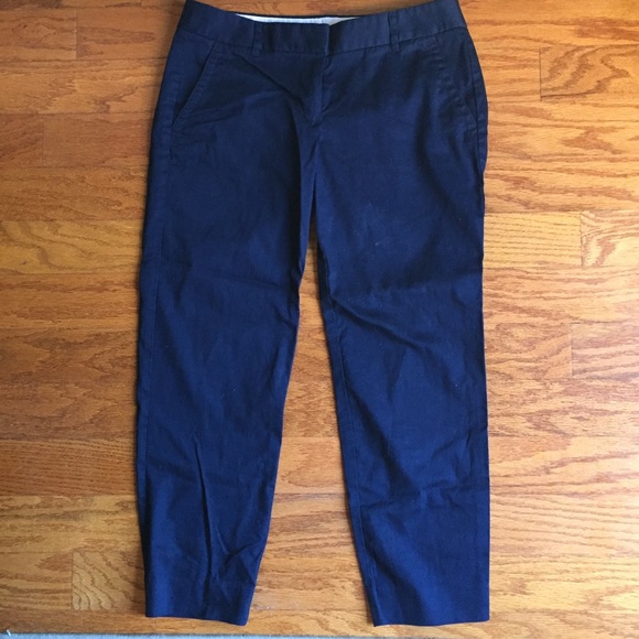 J.Crew ankle slacks in Navy
