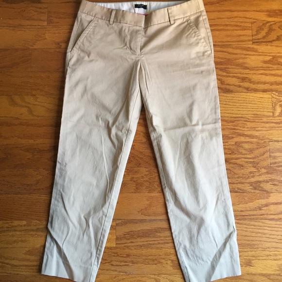 J.Crew ankle pants in Khaki