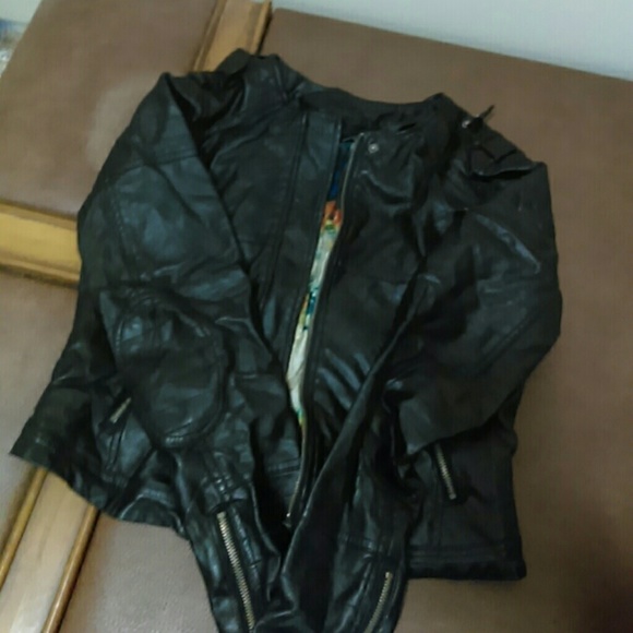 Leather jacket