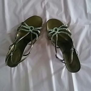 Gold Bling bling heels