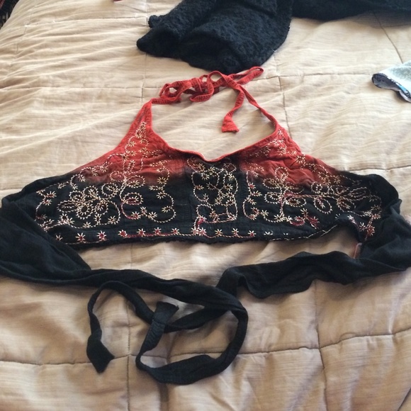 Festival crop top.