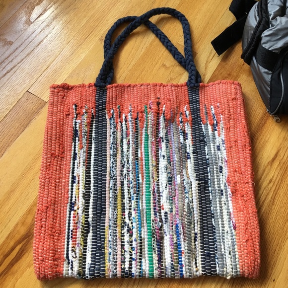 Anthropologie Handbags - handwoven tote bag