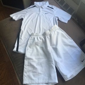 Boys Nike tennis outfit