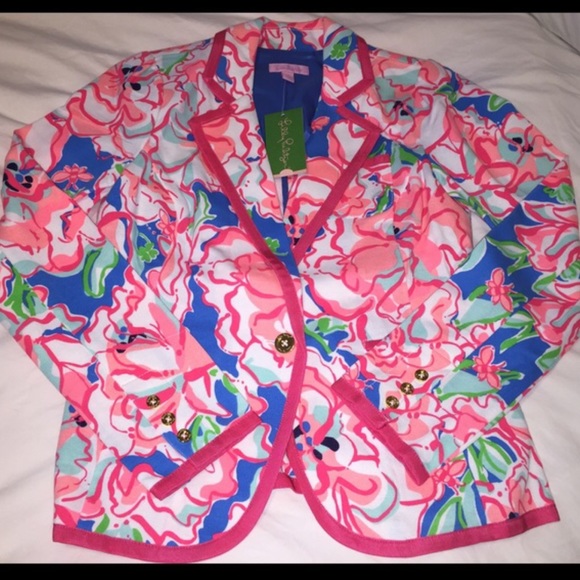 Lilly Pulitzer Lucky Charms Malibu Blazer